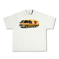 Pistachio 1970s gmc motorhome gmc motorhome Urban Heavy Tee - artisFamous