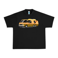 Black 1970s gmc motorhome gmc motorhome Urban Heavy Tee - artisFamous