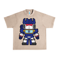 French Oak soundwave transformers chibi Urban Heavy Tee - artisFamous