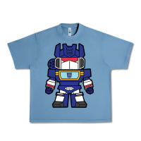 Pebble Blue soundwave transformers chibi Urban Heavy Tee - artisFamous