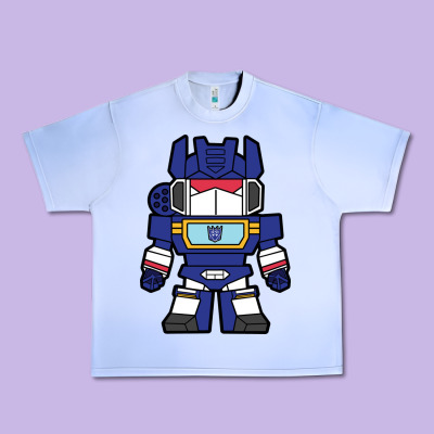Soundwave Transformers Chibi Urban Heavy Tee Designed By Artisfamous