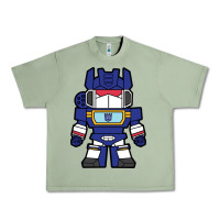 Oil Green soundwave transformers chibi Urban Heavy Tee - artisFamous