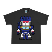 Pigment Black soundwave transformers chibi Urban Heavy Tee - artisFamous