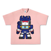 Salmon soundwave transformers chibi Urban Heavy Tee - artisFamous