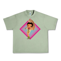 Oil Green betty boop Urban Heavy Tee - artisFamous