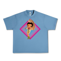 Pebble Blue betty boop Urban Heavy Tee - artisFamous