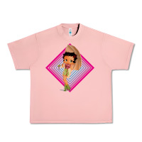 Salmon betty boop Urban Heavy Tee - artisFamous