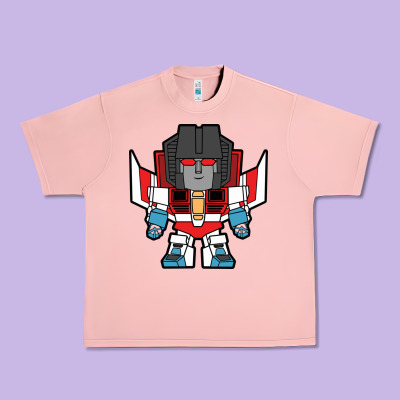 Starscream Chibi Urban Heavy Tee Designed By Artisfamous
