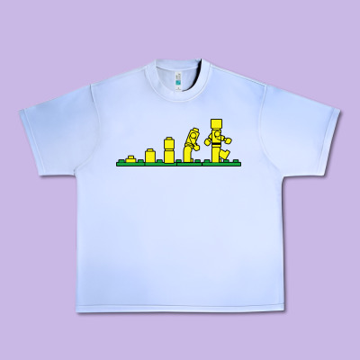 Evolution Of Lego Urban Heavy Tee Designed By Artisfamous
