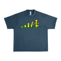 Midnight Navy evolution of lego Urban Heavy Tee - artisFamous