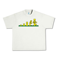 Pistachio evolution of lego Urban Heavy Tee - artisFamous