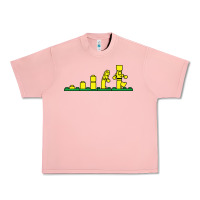 Salmon evolution of lego Urban Heavy Tee - artisFamous