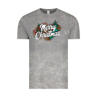Cloud Rock Merry Christmas Vintage Tee - CowhideDigitalArt