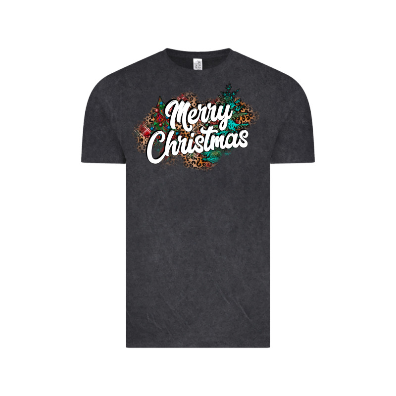 Merry Christmas Vintage Tee by CowhideDigitalArt | Teevron