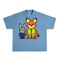 Pebble Blue zootopia duo chibi Urban Heavy Tee - artisFamous