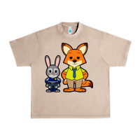French Oak zootopia duo chibi Urban Heavy Tee - artisFamous