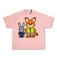 Salmon zootopia duo chibi Urban Heavy Tee - artisFamous
