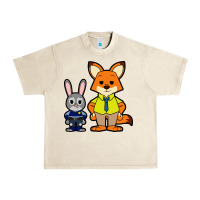 Sandshell zootopia duo chibi Urban Heavy Tee - artisFamous