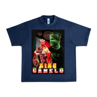 Navy canelo boxing Urban Heavy Tee - artisFamous
