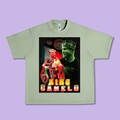Canelo Boxing Urban Heavy Tee Designed By Artisfamous