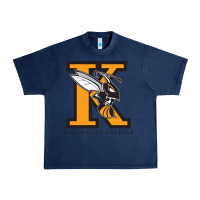 Navy kalamazoo college Urban Heavy Tee - artisFamous