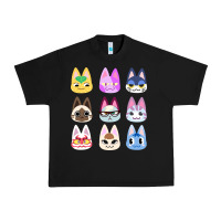 Animal Crossing Cute Cats Animal Crossing New Horizons Urban Heavy Tee | Teevron