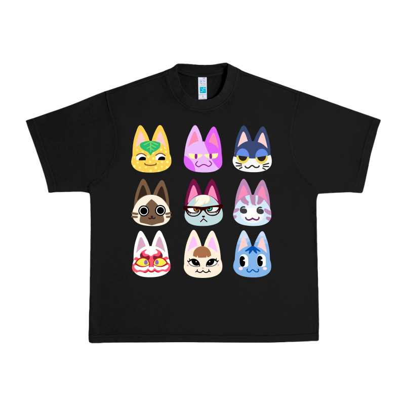 Animal Crossing Cute Cats Animal Crossing New Horizons Urban Heavy Tee by artisFamous | Teevron