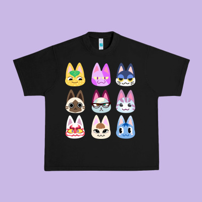 Animal Crossing Cute Cats Animal Crossing New Horizons Urban Heavy Tee Designed By Artisfamous