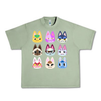 Oil Green animal crossing cute cats animal crossing new horizons Urban Heavy Tee - artisFamous