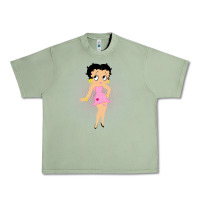 Oil Green betty boop Urban Heavy Tee - artisFamous