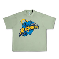 Oil Green lakeland university muskies Urban Heavy Tee - artisFamous