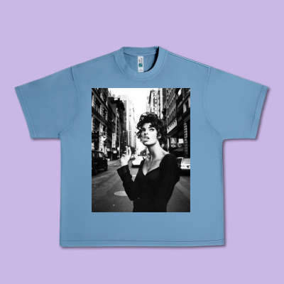 Linda Evangelista Fashion Model Urban Heavy Tee Designed By Artisfamous