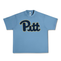 Pebble Blue university of pittsburgh Urban Heavy Tee - artisFamous