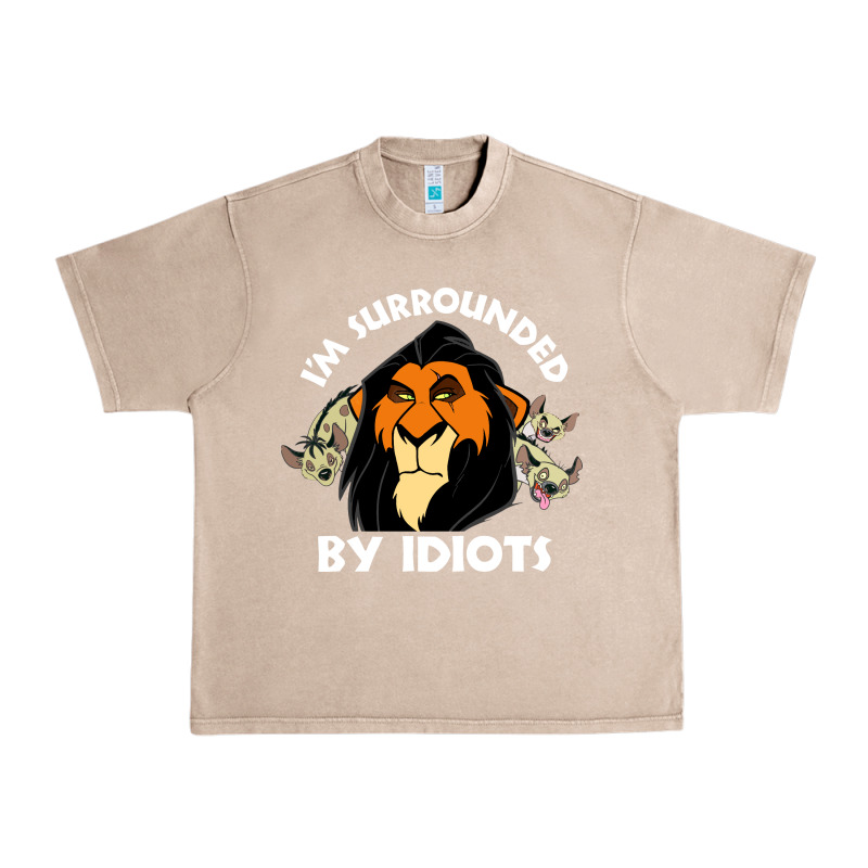 Surrounded By Idiots Book Urban Heavy Tee by artisFamous | Teevron