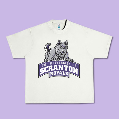 University Of Scranton Urban Heavy Tee Designed By Artisfamous