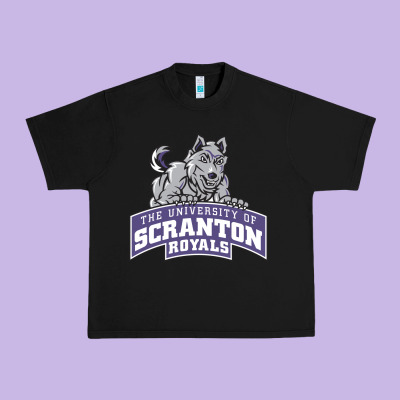 University Of Scranton Urban Heavy Tee Designed By Artisfamous