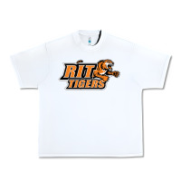 White rit athletics Urban Heavy Tee - artisFamous