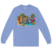 Colony Blue puerto rico Long Sleeve Tee - Artiststas
