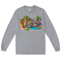 Heather Grey puerto rico Long Sleeve Tee - Artiststas