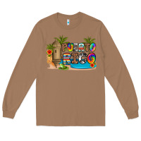 Toasted Coconut puerto rico Long Sleeve Tee - Artiststas