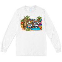 White puerto rico Long Sleeve Tee - Artiststas