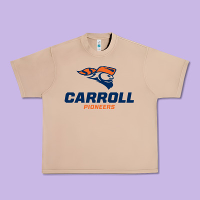 Carroll University Pioneers Urban Heavy Tee Designed By Artisfamous