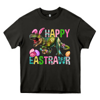 Asphalt Happy Eastrawr Easter Heavy Core Tee - BundleAndBundleShop