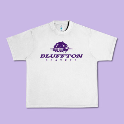 Bluffton University Urban Heavy Tee Designed By Artisfamous