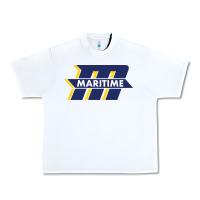 White massachusetts maritime academy Urban Heavy Tee - artisFamous