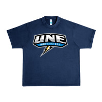 Navy new england university Urban Heavy Tee - artisFamous