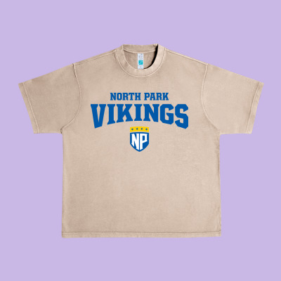 North Park University Urban Heavy Tee Designed By Artisfamous