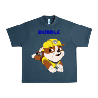 Midnight Navy rubble Urban Heavy Tee - artisFamous