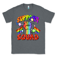 Charcoal Heather support squad pride Classic Tee - FaDigitalArtStudio