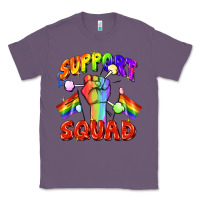 Lavender support squad pride Classic Tee - FaDigitalArtStudio